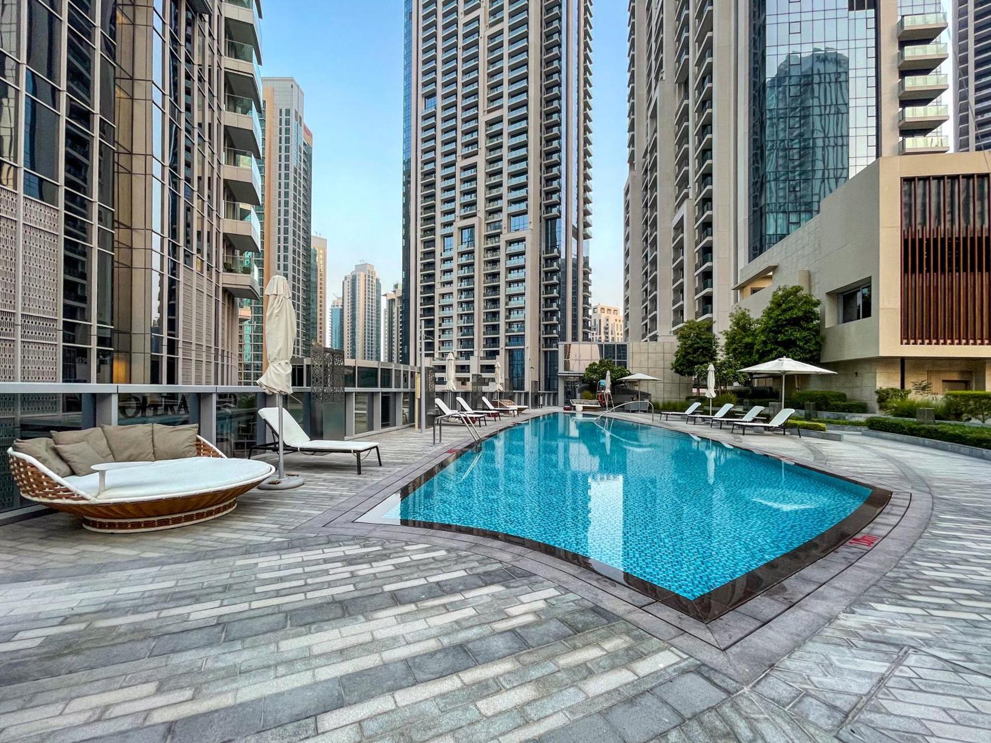 Maison Privee - Ultimate Living With Front-Row Views Of Burj Khalifa & Dubai Fountains Exterior foto
